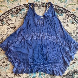Free People intimates Voile trapeze dress/slip